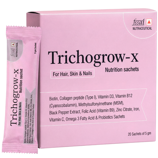 Trichogrow-X — Hair, Skin & Nails Nutrition Sachets
