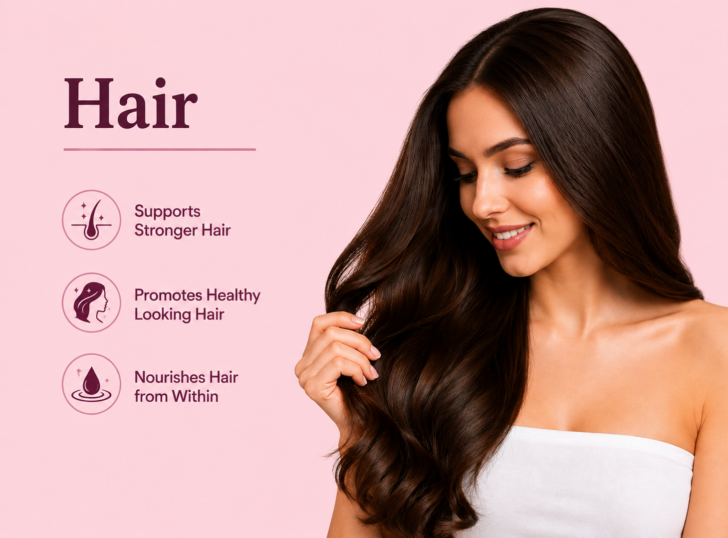 Hair benefit visual