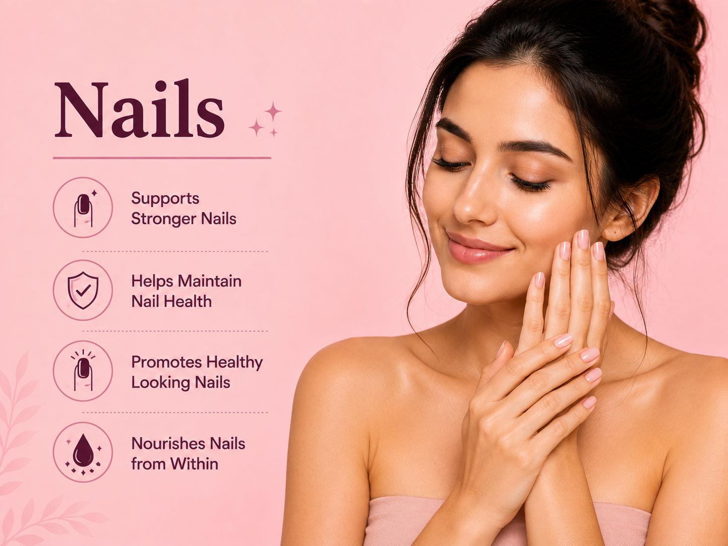 Nails benefit visual